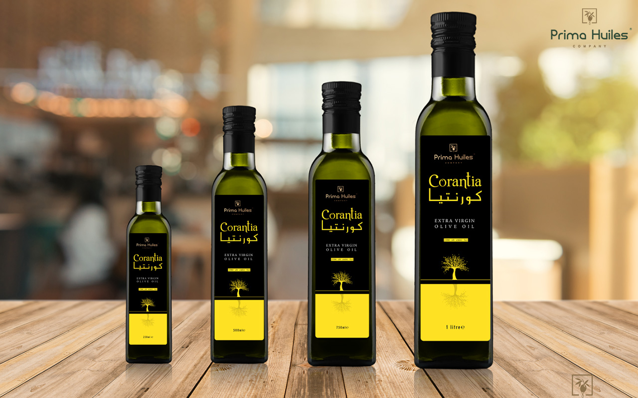 مجموعة المنتجات  لزيت الزيتونة كورنتيا 